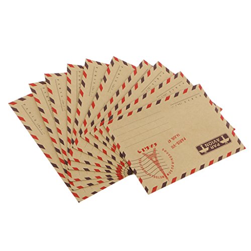 40pcs Por Vía Aérea Kraft Sobres de Papel Estilo La Vendimia 4 Estilos-diferente Al Azar 40pcs Por Vía Aérea Kraft Sobres de Papel Estilo La Vendimia 4 Estilos-diferente Al Azar