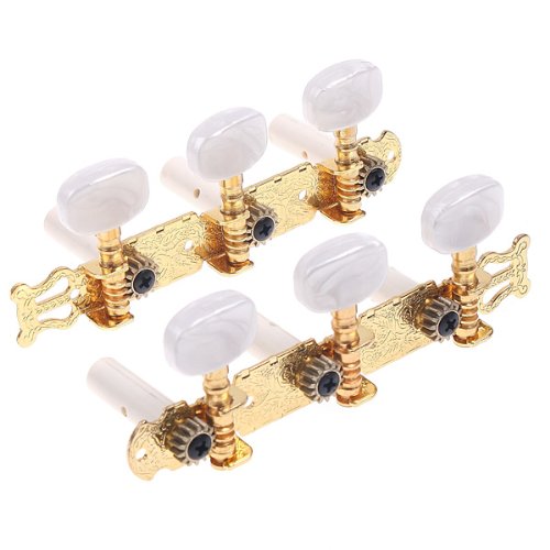Andoer - Clavijas afinadoras para guitarra clásica, 2 unidades Andoer - Clavijas afinadoras para guitarra clásica, 2 unidades