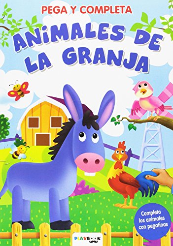 Animales de la granja (Pega y completa)