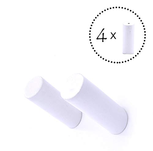 ANZOME Percha Pared Madera, Gancho Madera De 4 Piezas, Gancho Pared Madera para Colgar Abrigos, Gorros, Chaquetas, Ropa Y Auriculares En El Dormitorio, Sala De Estar, Pasillo (Blanco) ANZOME Percha Pared Madera, Gancho Madera De 4 Piezas, Gancho Pared Madera para Colgar Abrigos, Gorros, Chaquetas, Ropa Y Auriculares En El Dormitorio, Sala De Estar, Pasillo (Blanco)