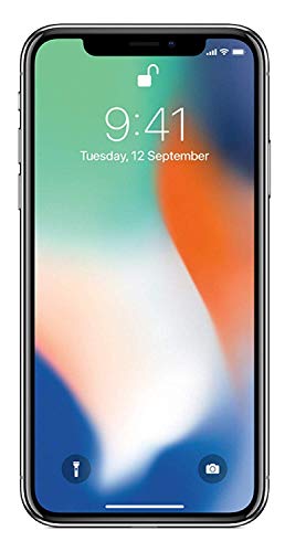 Apple iPhone X 256GB - Plata - Desbloqueado (Reacondicionado)
