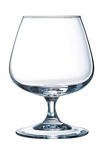Arcoroc ARC 62664-Degustación Cognac 410ml, sin la marca de llenado, 6 Vasos