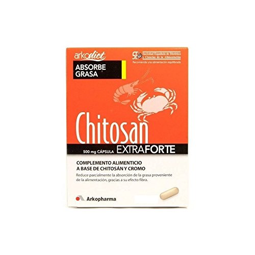 Arkopharma - Cápsulas chitosan extraforte para controlar el peso