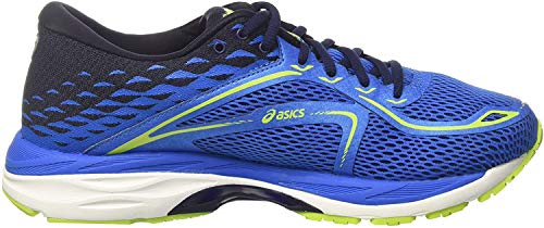 Asics Gel-Cumulus 19, Zapatillas de Gimnasia Hombre, Azul (Directoire Blue / Peacoat / Energy Green), 42 EU