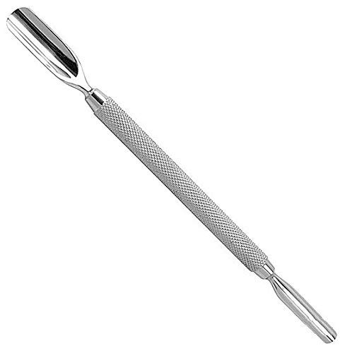 ATNails no.1 Stainless Steel Cuticle Pusher Dual Nail Tool Manicure Knife Spoon Remover