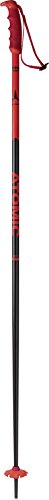 ATOMIC Redster 1 Par de Bastones de esquí de competición, Carbono, Unisex, Rojo/Negro, 130 cm