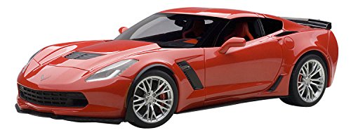 AUTOart – Maqueta Chevrolet Corvette C7 Z06 – 2015 – Escala 1/18, 71262, Rojo