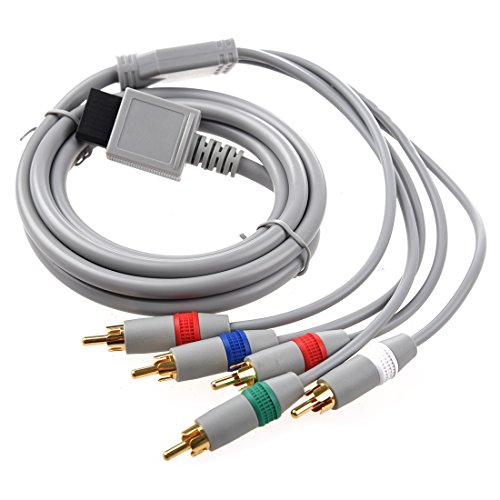 AV Cable Componente para WII - TOOGOO(R)RCA YPbPr Cable AV componente de audio y video 1.7m para Nintendo WII AV Cable Componente para WII - TOOGOO(R)RCA YPbPr Cable AV componente de audio y video 1.7m para Nintendo WII