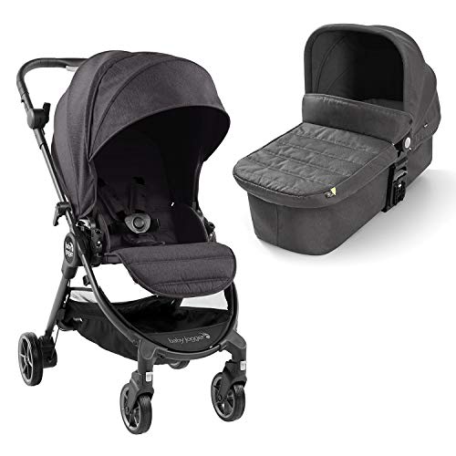 Baby Jogger City Tour LUX DUO Cochecito de bebé desde nacimiento hasta 20,5 kg, Granito