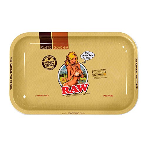 Bandeja de Liar Rolling Tray RAW Small RAW GIRL (275x175mm) Bandeja de Liar Rolling Tray RAW Small RAW GIRL (275x175mm)