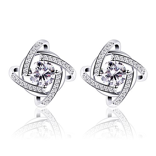 B.Catcher Pendientes Mujer Plata de Ley 925 ''Con todo mi amor''con Para Regalo San Valentín Originales B.Catcher Pendientes Mujer Plata de Ley 925 ''Con todo mi amor''con Para Regalo San Valentín Originales