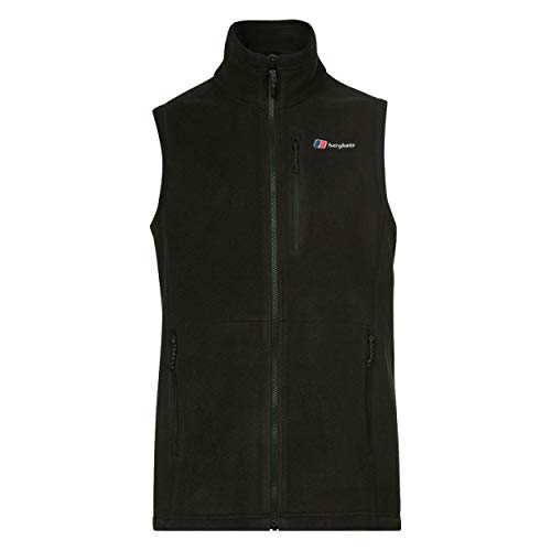 Berghaus Prism Polartec Chaleco de Forro Polar, Hombre, Black/Black, L