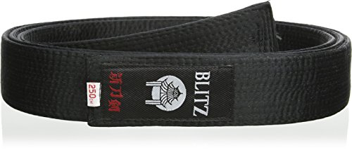 Blitz Sport Deluxe Silk - Expositor de Cinturones de Artes Marciales, Color Negro, Talla 320cm