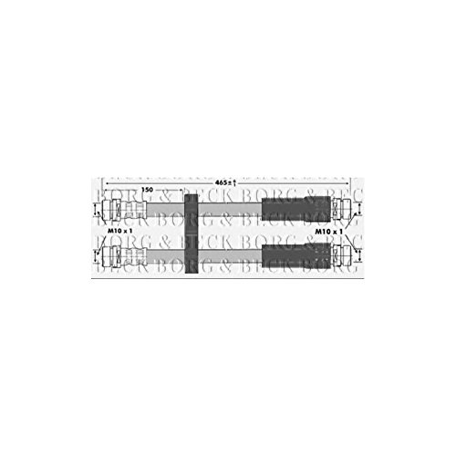 Borg & Beck BBH6936 Manguito de Freno Borg & Beck BBH6936 Manguito de Freno