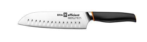 Bra Efficient Cuchillo Santoku, Acero Inoxidable, Gris, 3x5x34 cm Bra Efficient Cuchillo Santoku, Acero Inoxidable, Gris, 3x5x34 cm