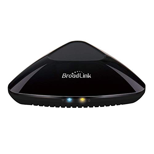 BroadLink RM Pro + WiFi Smart Home Hub, IR RF Todo en uno, Control Remoto Universal de Aprendizaje automatizado - Negro (RM Pro+) BroadLink RM Pro + WiFi Smart Home Hub, IR RF Todo en uno, Control Remoto Universal de Aprendizaje automatizado - Negro (RM Pro+)