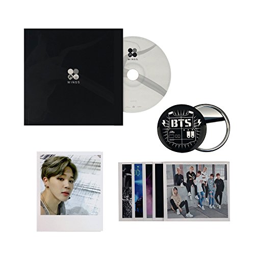 BTS 2nd Album - Wings [ I ver. ] CD + Photobook + Photocard + FREE GIFT / K-POP Sealed