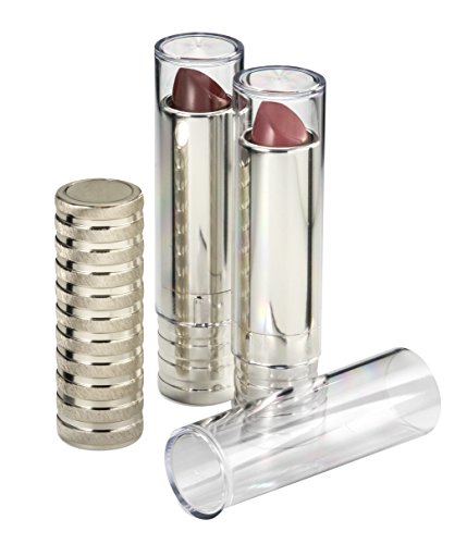 byAlegory Clear Lipstick Caps For CLINIQUE - LONG LAST SOFT MATTE Lipstick - Replaces Original Cap To See Your Favorite Lipstick Color Easily (12 Caps)