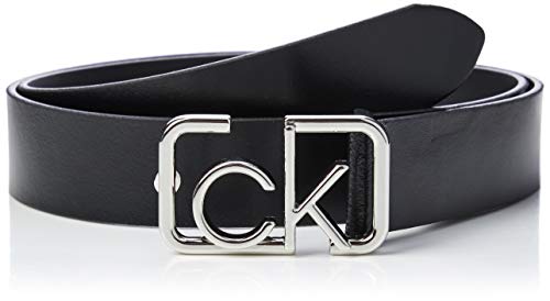 Calvin Klein K60k606104 Cinturón, Negro (Black Bds), (Talla del fabricante: 100) para Mujer