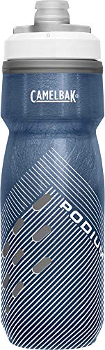 CamelBak Podium Chill Botellas, Unisex Adulto, Azul Marino Perforado, 0.62 Litre/21 oz