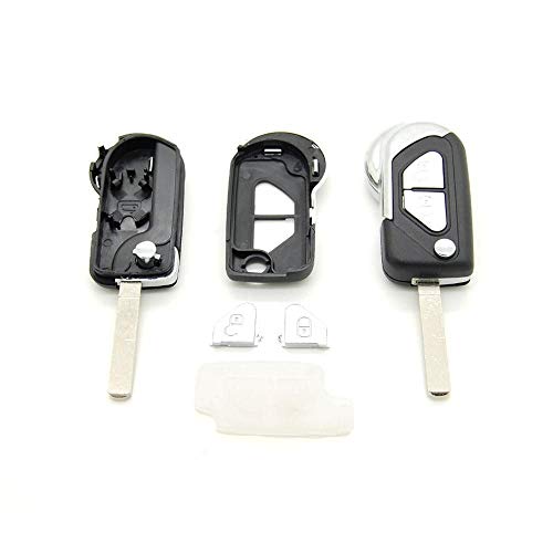 Carcasa para llave con Mando a distancia de coche, para Citroën DS3 Carcasa para llave con Mando a distancia de coche, para Citroën DS3