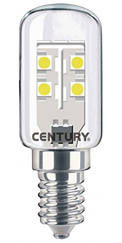 CENTURY LED Lamp E14 Capsule 1 W 90 lm 5000 K 1W E14 A++ Blanco frío - Lámpara LED (Blanco frío, A++, 1 kWh)