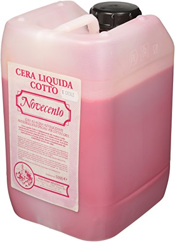 Cera Novecento k923 Cera liquida Cotto, rojo Casale, 5 L