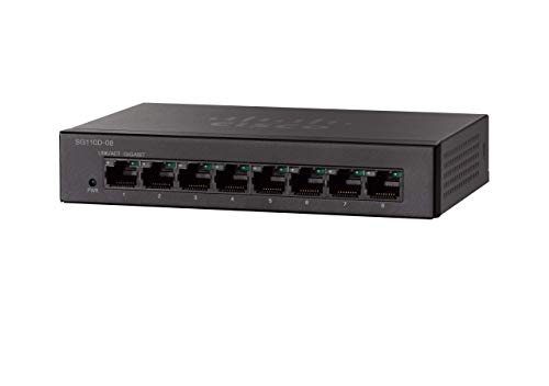 Cisco SG110D-08-8-Port Gigabit Desktop Switch Cisco SG110D-08-8-Port Gigabit Desktop Switch