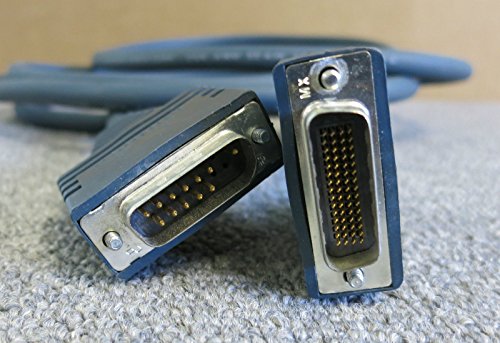 Cisco Smart Serial WIC2/T 26 Pin - X.21 D15 Male DTE - Adaptador para Cable (Azul, Smart Serial 26 Pin Male/DB15 Male, Macho/Macho)