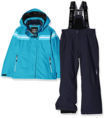CMP 39w1995 - Conjunto de Chaqueta y pantalón de esquí para niña, Niñas, Color Curacao, tamaño 110
