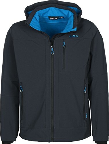 CMP - Softshell Jacket Zip Hood, color anthracite , talla 52
