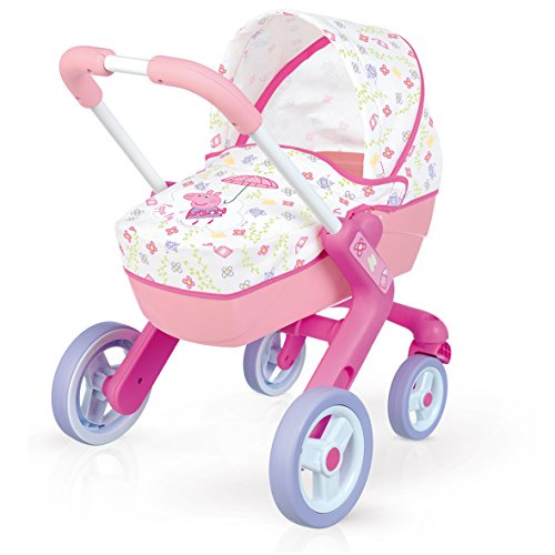 Cochecito Pop Pram de Peppa Pig para muñecos bebé (Smoby 251306) , color/modelo surtido Cochecito Pop Pram de Peppa Pig para muñecos bebé (Smoby 251306) , color/modelo surtido