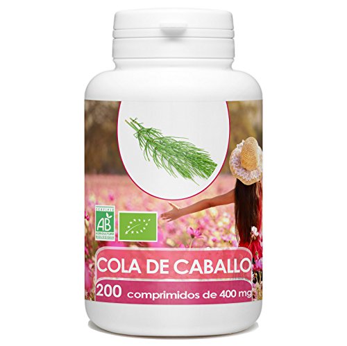 Cola de Caballo Orgánico - 400mg - 200 comprimidos Cola de Caballo Orgánico - 400mg - 200 comprimidos