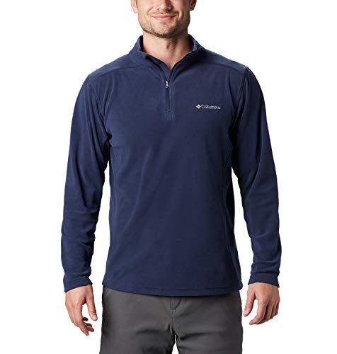 Columbia Klamath Range II Forro Polar con Media Cremallera, Hombre, Azul (Collegiate Navy), L