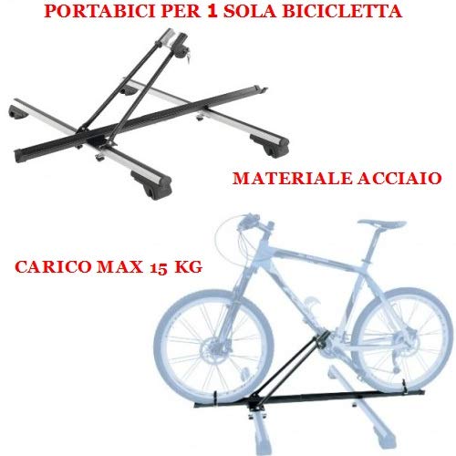 Compatible con Chevrolet Corvette Cabrio Rack Bike Rack DE Coche Bicicleta para Barras Rack DE Coche Carga MÁXIMA 15KG Material DE Acero Bike Rack para 1 Bicicleta Solamente