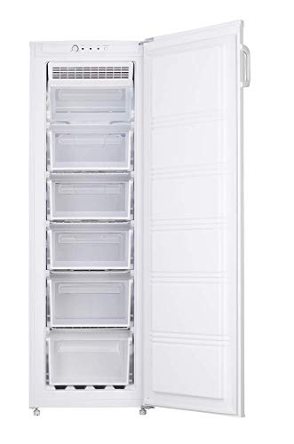 CONGELADOR VERTICAL CV-1570NF INFINITON (A+, 183L, NO FROST, Puerta reversible, Termostato regulable, Independiente)