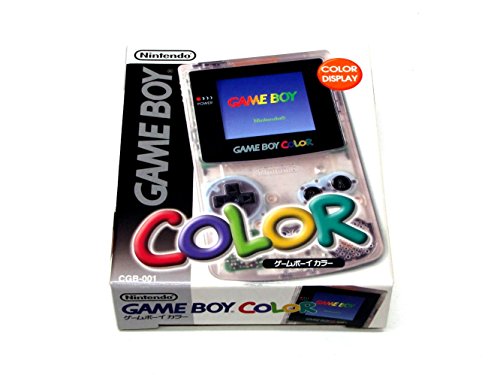 Consola Nintendo Game Boy Color Transparente Clear Consola Nintendo Game Boy Color Transparente Clear