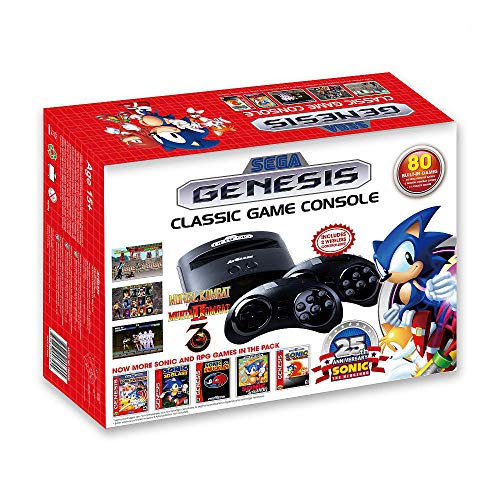Consola Retro Sega Mega Drive Wireless - Edición Sonic 25th Consola Retro Sega Mega Drive Wireless - Edición Sonic 25th
