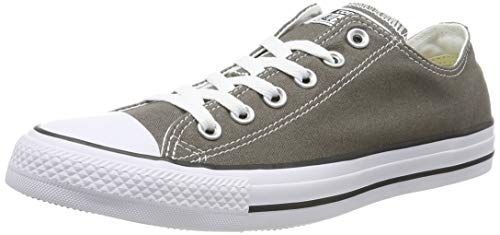 Converse - Chuch taylor all star ox - Zapatillas de lona unisex, color gris (antracita), talla 39