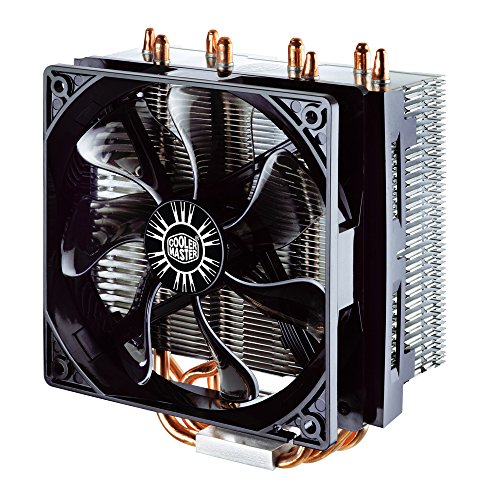 Cooler Master Hyper T4 - Ventiladores de CPU '4 Heatpipes, 1x Ventilador PWM de 120mm, 4-Pin Connector' RR-T4-18PK-R1 Cooler Master Hyper T4 - Ventiladores de CPU '4 Heatpipes, 1x Ventilador PWM de 120mm, 4-Pin Connector' RR-T4-18PK-R1
