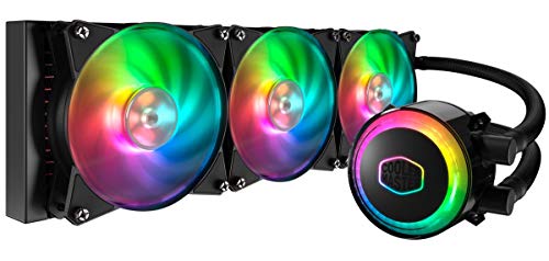 Cooler Master MasterLiquid ML360R RGB Refrigeración CPU a Liquido- Iluminación ARGB Sync, Diseño Bomba Premium y Ventiladores Triple MF120R ARGB Cooler Master MasterLiquid ML360R RGB Refrigeración CPU a Liquido- Iluminación ARGB Sync, Diseño Bomba Premium y Ventiladores Triple MF120R ARGB