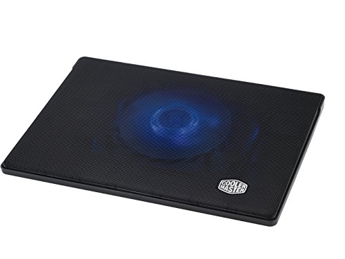Cooler Master NotePal I300 - Base de refrigeración para Ordenador portátil de hasta 17" (1400 RPM, 70 CFM, 21 dB), Negro