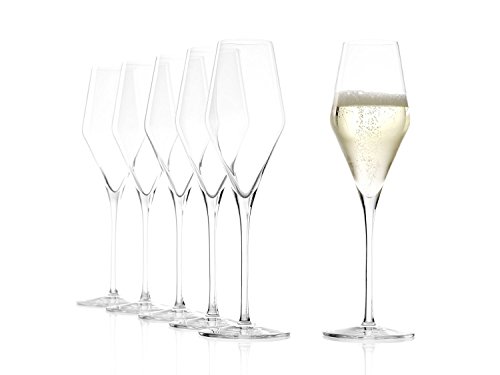 Copas de Champa?a Quatrophil de St?lzle Lausitz, 290 ml, set de 6, vidrio soplado, calidad Premium, aptas para el lavavajillas Copas de Champa?a Quatrophil de St?lzle Lausitz, 290 ml, set de 6, vidrio soplado, calidad Premium, aptas para el lavavajillas