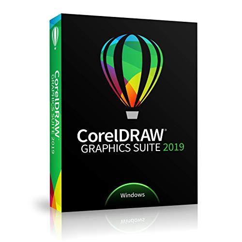Corel CorelDRAW Graphics Suite 2019 - Software de gráficos (Inglés, 1 licencia(s), Actualizasr, Windows 10,Windows 7,Windows 8,Windows 8.1, 2500 MB, 2048 MB)