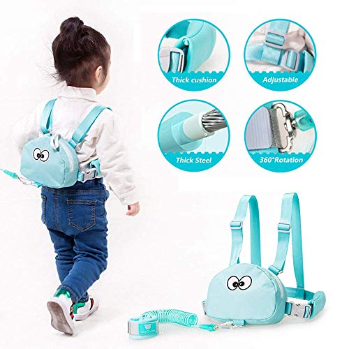 Correa para La Muñeca Seguridad Anti Perdida,Arnés Riendas para Niños Pequeños Bloqueo Seguridad Caminar Rotación 360 °Retracción Conjunto Cinturón Enlace Muñeca / 3 En 1,B,2.5m Correa para La Muñeca Seguridad Anti Perdida,Arnés Riendas para Niños Pequeños Bloqueo Seguridad Caminar Rotación 360 °Retracción Conjunto Cinturón Enlace Muñeca / 3 En 1,B,2.5m