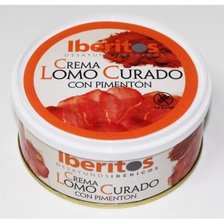 Crema De Lomo Curado con Pimentón Iberitos 250gr