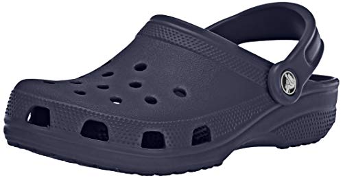 Crocs Classic U, Zuecos con Correa Trasera Unisex Adulto, Azul Navy, 42/43 EU Crocs Classic U, Zuecos con Correa Trasera Unisex Adulto, Azul Navy, 42/43 EU