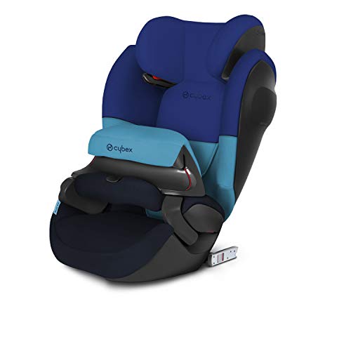 Cybex - Silla de coche grupo 1/2/3 Pallas M-Fix SL, silla de coche 2 en 1 para niños, para coches con y sin ISOFIX, 9-36 kg, desde los 9 meses hasta los 12 años aprox.Blue Moon Cybex - Silla de coche grupo 1/2/3 Pallas M-Fix SL, silla de coche 2 en 1 para niños, para coches con y sin ISOFIX, 9-36 kg, desde los 9 meses hasta los 12 años aprox.Blue Moon