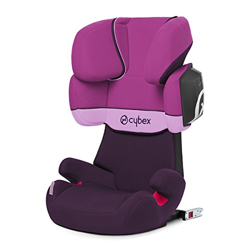 Cybex Silver Solution X2-Fix - Silla de coche con y sin Isofix, Grupo 2/3 (15-36 kg), Desde los 3 hasta los 12 años aprox., Morado (Purple Rain) Cybex Silver Solution X2-Fix - Silla de coche con y sin Isofix, Grupo 2/3 (15-36 kg), Desde los 3 hasta los 12 años aprox., Morado (Purple Rain)