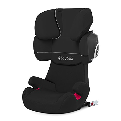 Cybex Silver Solution X2-Fix - Silla de coche con y sin Isofix, Grupo 2/3 (15-36 kg), Desde los 3 hasta los 12 años aprox., Negro (Pure Black) Cybex Silver Solution X2-Fix - Silla de coche con y sin Isofix, Grupo 2/3 (15-36 kg), Desde los 3 hasta los 12 años aprox., Negro (Pure Black)